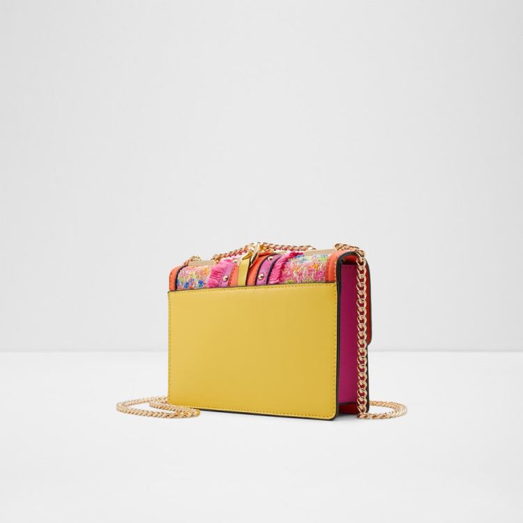 Pink Overflow Aldo Rheanastraw Women's Crossbody Bags | YRaVRVsS