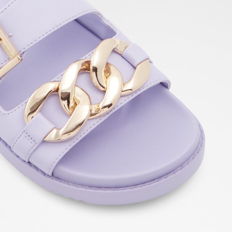 Purple Aldo Asae Women's Flat Sandals | q1RpIoCa