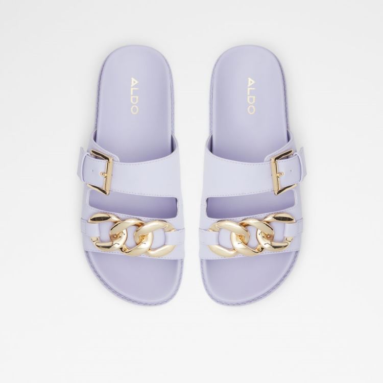 Purple Aldo Asae Women's Flat Sandals | q1RpIoCa