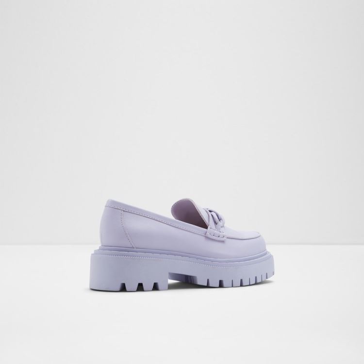 Purple Aldo Bigstrutx Women's Loafers | K9BXlomN