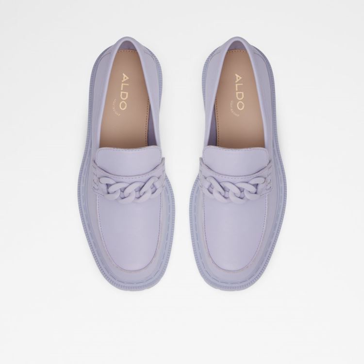 Purple Aldo Bigstrutx Women's Loafers | K9BXlomN