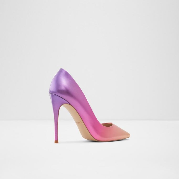 Purple Synthetic Satin Aldo Stessy Women's Pumps | ercZ0RCv