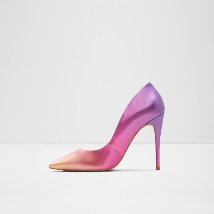 Purple Synthetic Satin Aldo Stessy Women's Pumps | ercZ0RCv