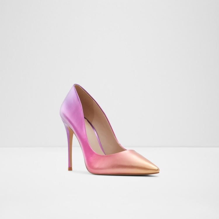 Purple Synthetic Satin Aldo Stessy Women's Pumps | ercZ0RCv