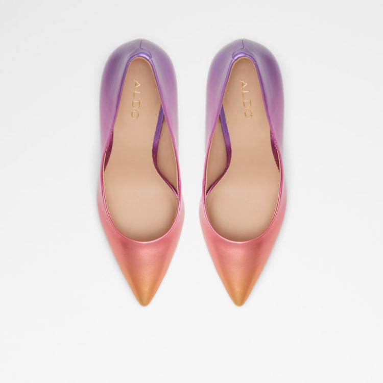 Purple Synthetic Satin Aldo Stessy Women's Pumps | ercZ0RCv