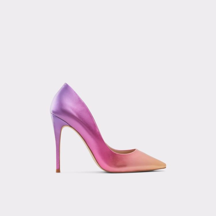 Purple Synthetic Satin Aldo Stessy Women\'s Pumps | ercZ0RCv