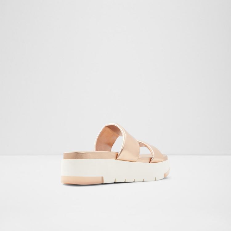 Rose Gold Aldo Cirea Women's Wedges | qkhWSCj0