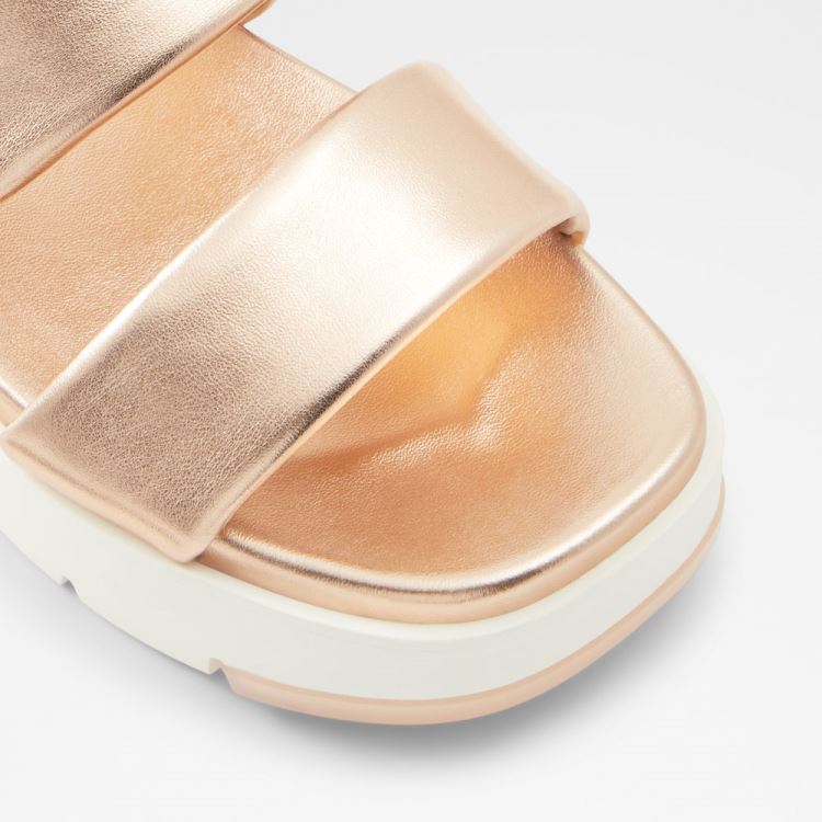 Rose Gold Aldo Cirea Women's Wedges | qkhWSCj0