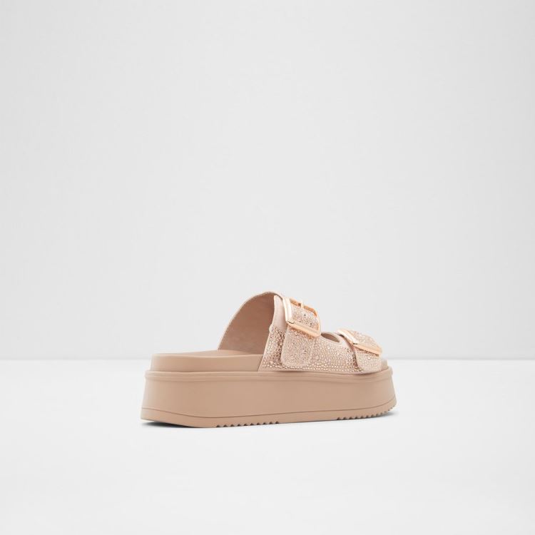 Rose Gold Aldo Jika Women's Platform Shoes | V5dZzCMP