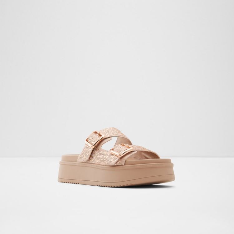 Rose Gold Aldo Jika Women's Platform Shoes | V5dZzCMP