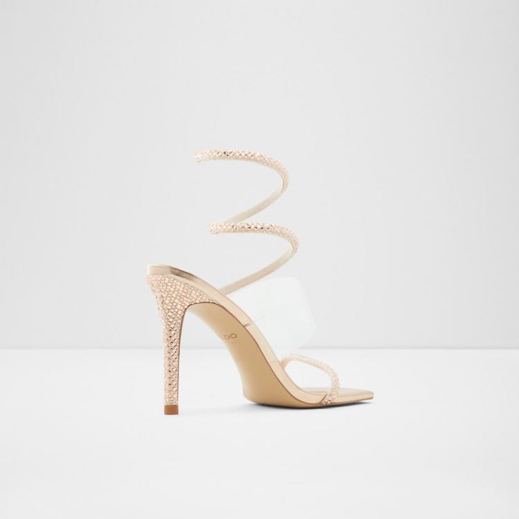 Rose Gold Aldo Selima Women's Heels | RMR6hR7s