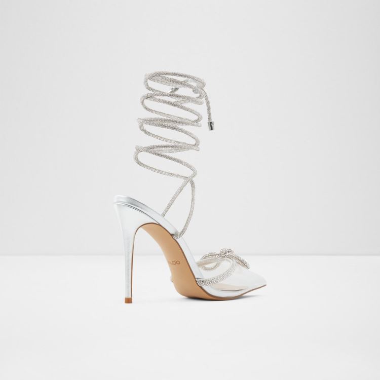 Silver Aldo Halalia Women's Pumps | lesCOPIt