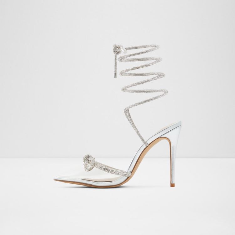 Silver Aldo Halalia Women's Pumps | lesCOPIt