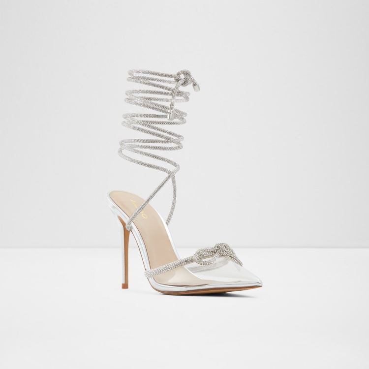 Silver Aldo Halalia Women's Pumps | lesCOPIt