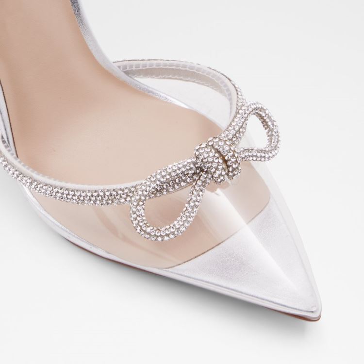 Silver Aldo Halalia Women's Pumps | lesCOPIt