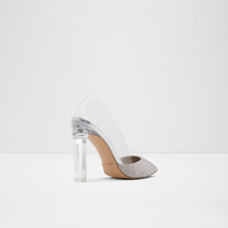 Silver Aldo Violetta Women's Pumps | HrFKF4oa