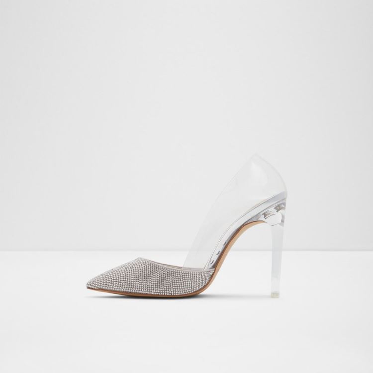 Silver Aldo Violetta Women's Pumps | HrFKF4oa