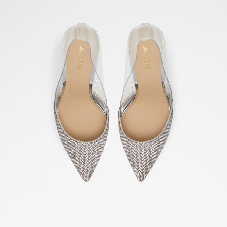 Silver Aldo Violetta Women's Pumps | HrFKF4oa