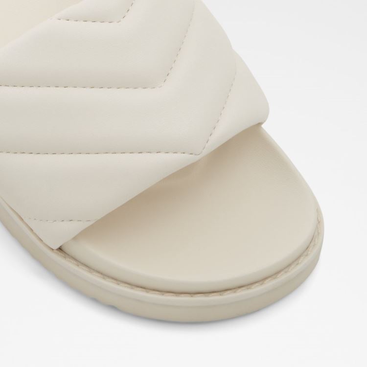 White Aldo Acaswen Women's Slippers | 3ebI1ZFT