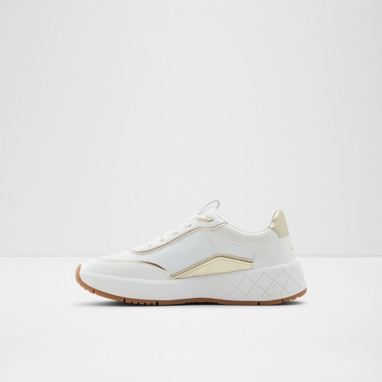 White Aldo Adrela Women's Sneakers | sXqfZeUn