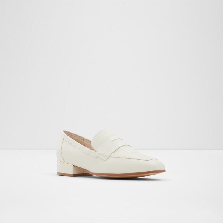 White Aldo Adwauthiel Women's Loafers | uuZdYHL7