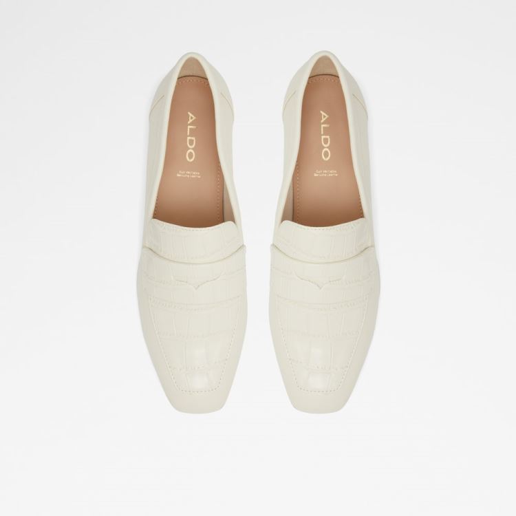 White Aldo Adwauthiel Women's Loafers | uuZdYHL7