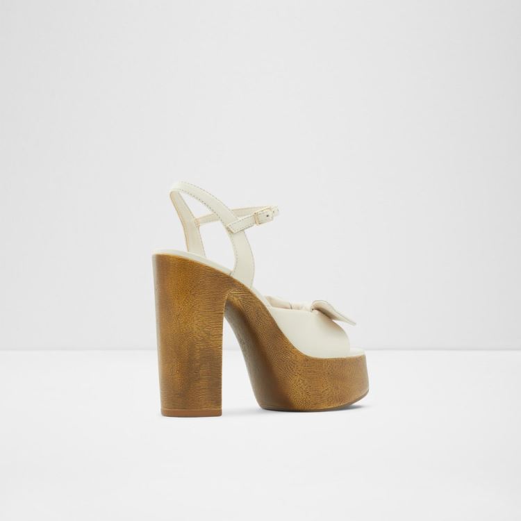 White Aldo Bambola Women's Heels | 9anEV4VG