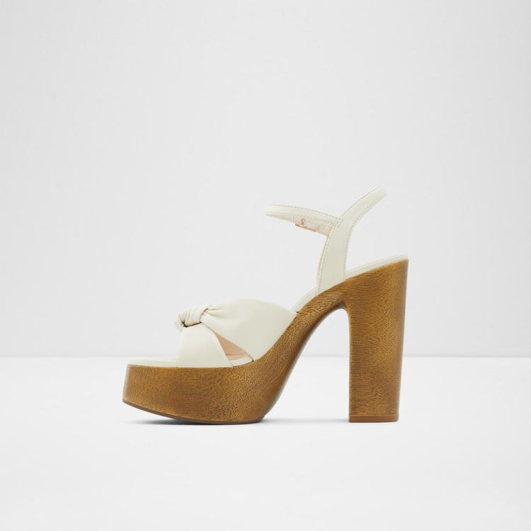 White Aldo Bambola Women's Heels | 9anEV4VG