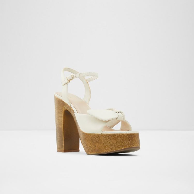 White Aldo Bambola Women's Heels | 9anEV4VG