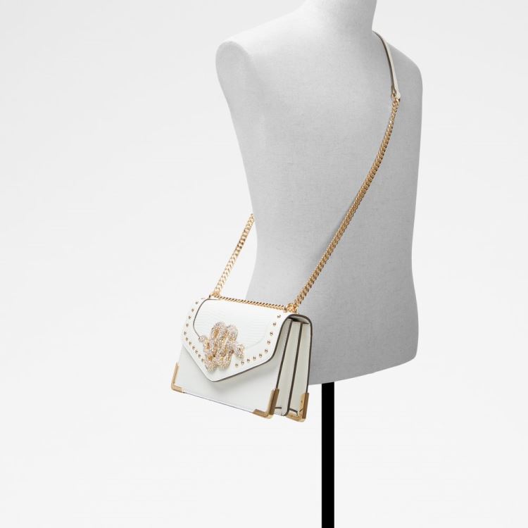 White Aldo Bayvia Women's Crossbody Bags | q12fAHDg