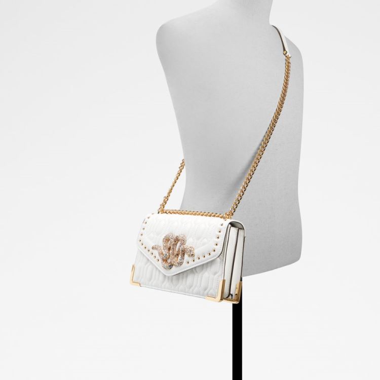 White Aldo Bayviaq Women's Shoulder Bags | L3HGQhet