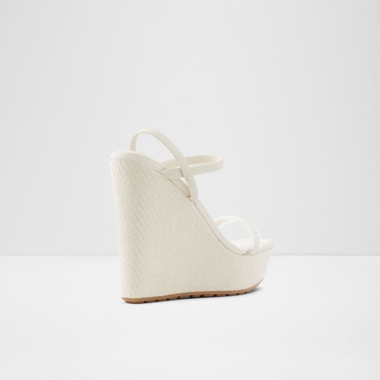 White Aldo Bodish Women's Wedges | LsvlmotL