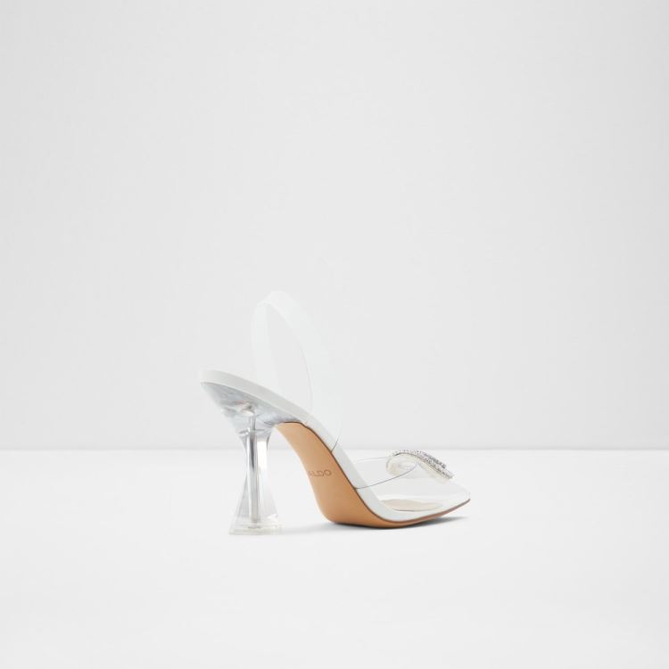 White Aldo Cheers Women's Heels | fkIzPOLC