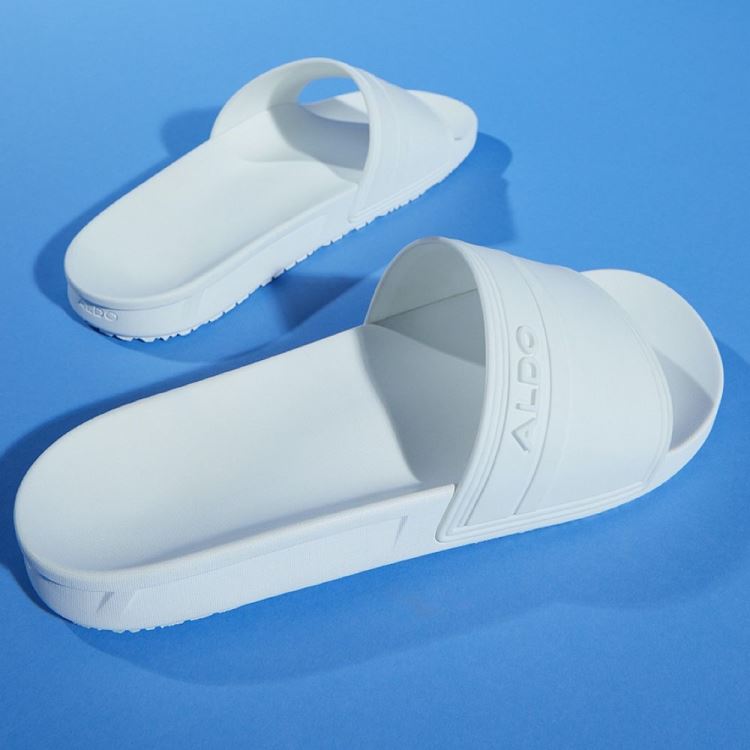 White Aldo Dinmore Men's Sandals | 7FezF6gM