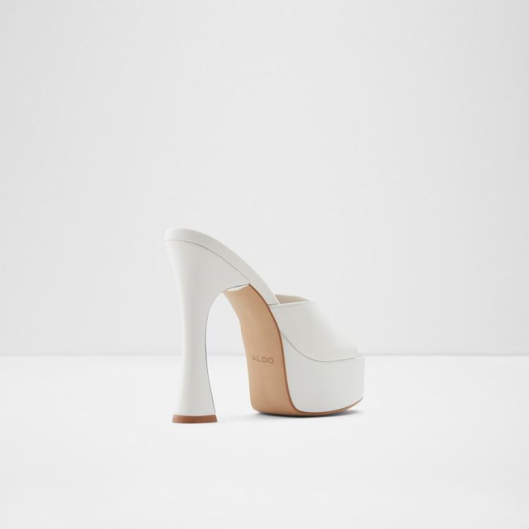 White Aldo Faraah Women's Heels | Eoybyp2m