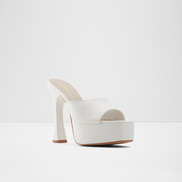 White Aldo Faraah Women's Heels | Eoybyp2m