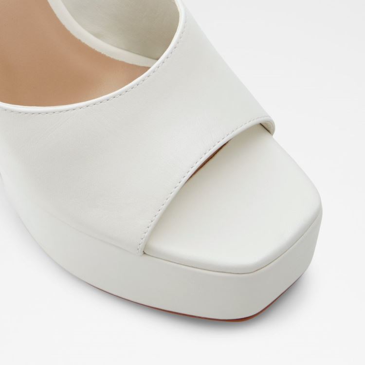 White Aldo Faraah Women's Heels | Eoybyp2m