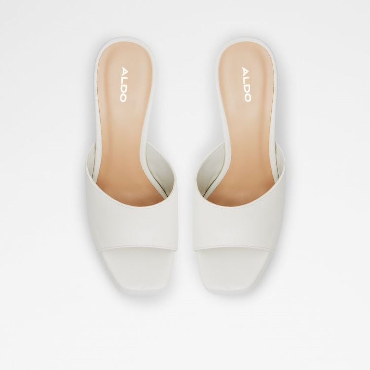 White Aldo Faraah Women's Heels | Eoybyp2m