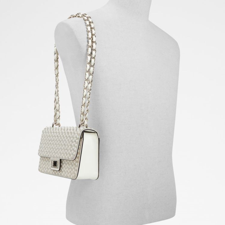 White Aldo Fareryn Women's Crossbody Bags | PgdWuYWB