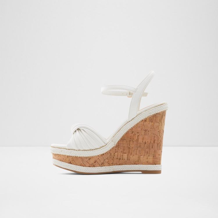 White Aldo Florenna Women's Wedges | XUtAHLJc