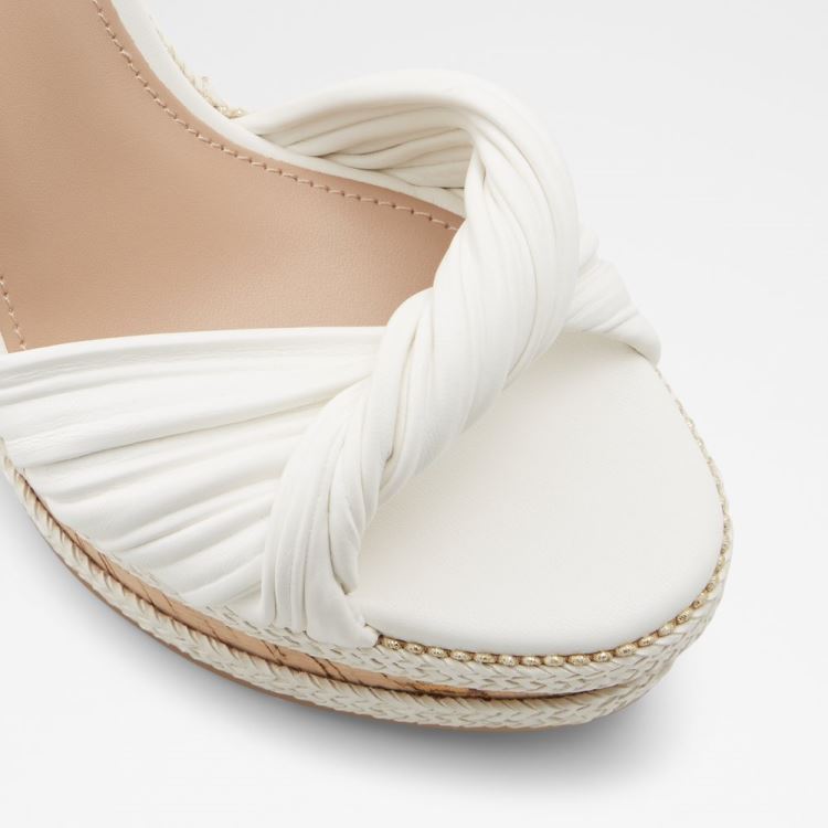 White Aldo Florenna Women's Wedges | XUtAHLJc