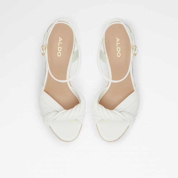 White Aldo Florenna Women's Wedges | XUtAHLJc