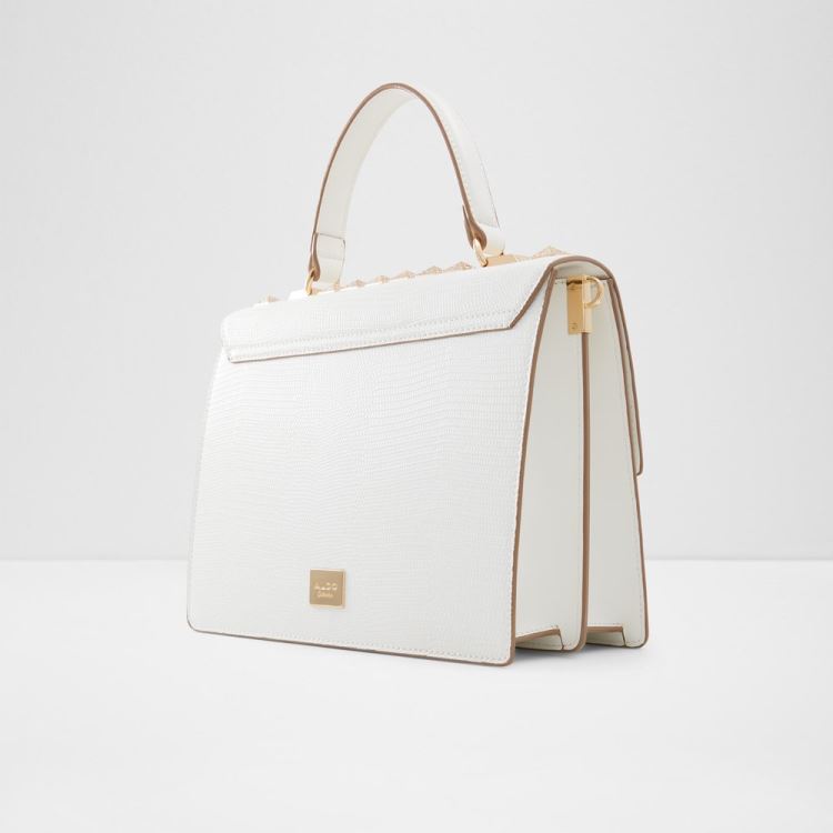 White Aldo Grandsnake Women's Handbag | 8x03E1Js