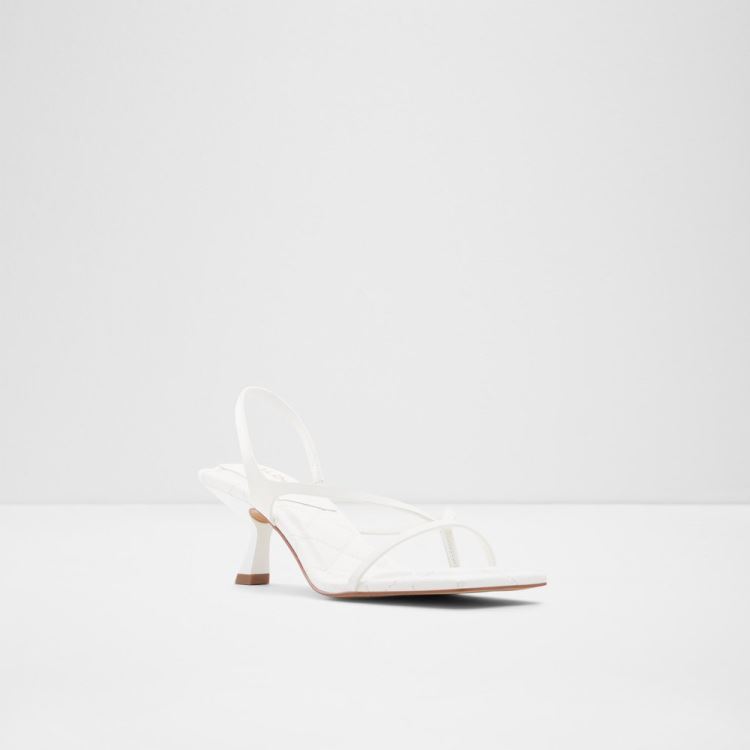 White Aldo Loni Women's Dress Sandals | VTf9igEw