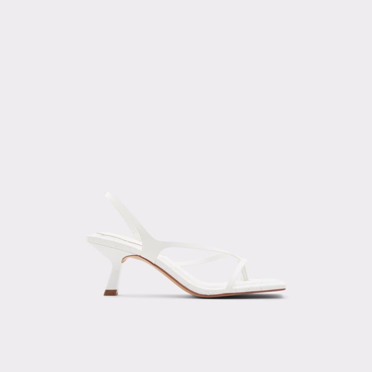 White Aldo Loni Women\'s Heels | 3nXK3mDm