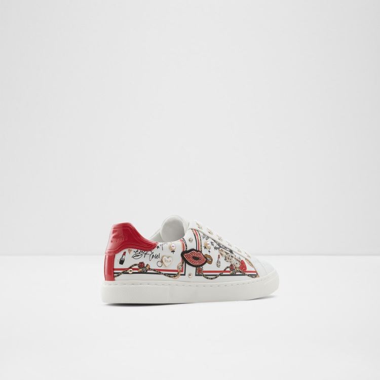 White Aldo Meday Women's Sneakers | 8PmXJJST