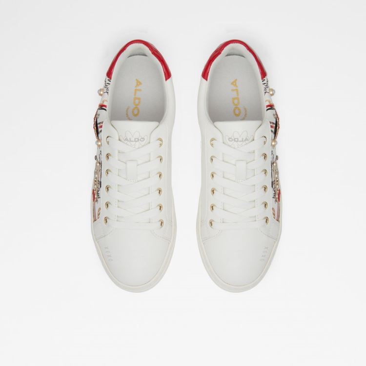 White Aldo Meday Women's Sneakers | 8PmXJJST