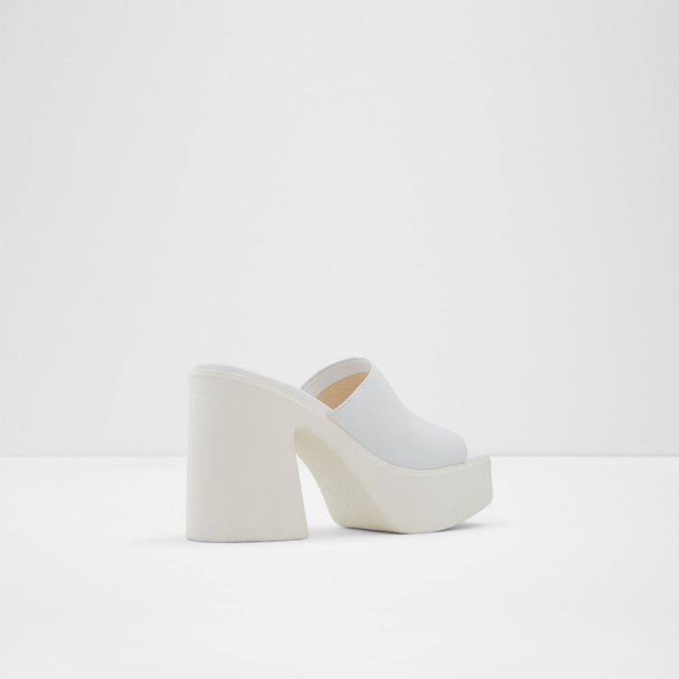 White Aldo Melcee Women's Heels | wHl7dpT5