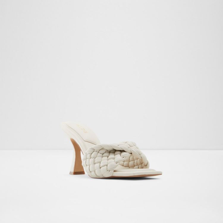 White Aldo Milano Women's Dress Sandals | MPcrxroE