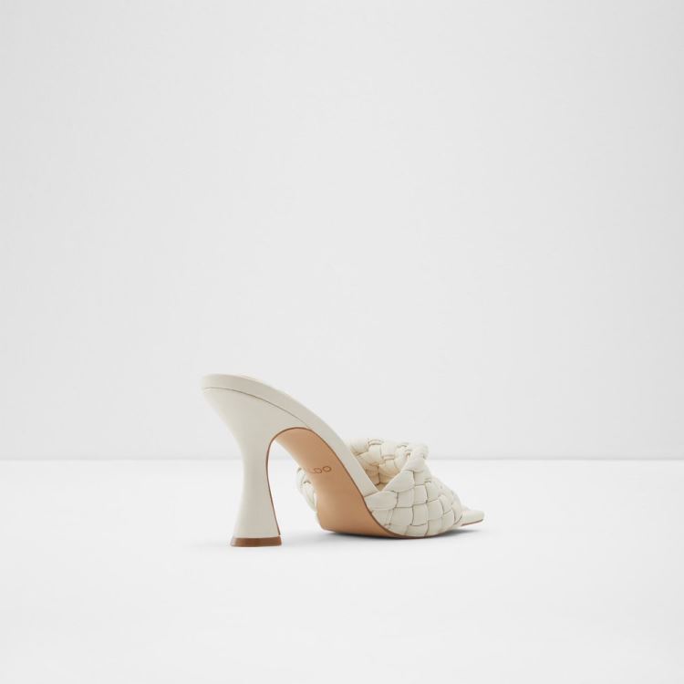 White Aldo Milano Women's Heels | Z13CuMTz